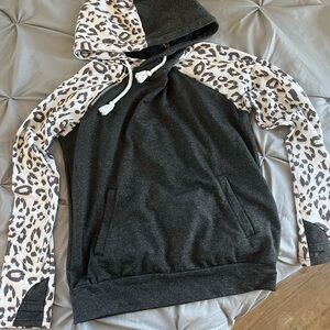 Leopard hoodie